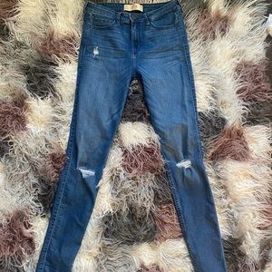 High rise Hollister jeans